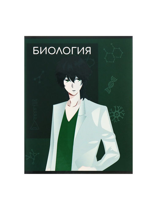 Набор предметных тетрадей Calligrata TOP «Аниме», 10 предметов, 48 листов, со справочным материалом, обложка из мелованного картона, твин-лак, выборо...