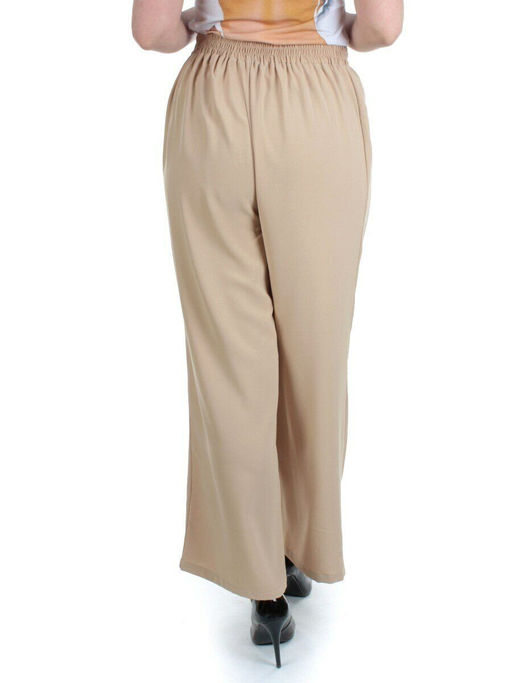 KD-1068 BEIGE Брюки женские - Фабричный китай фото 6