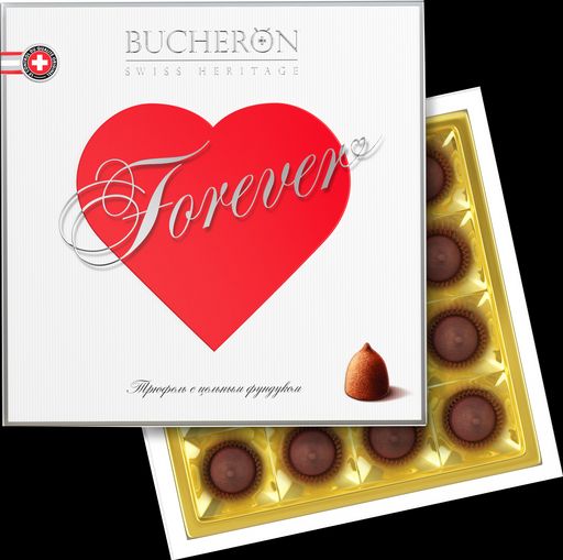 BUCHERON. Трюфель с цельным фундуком 225 гр. карт.пачка