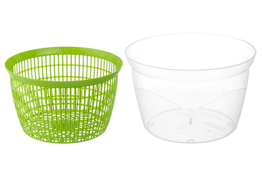 Сушилка для зелени 4,5 л Зелёная, механическая центрифуга, 25*25*16 см - Elan gallery фото 6