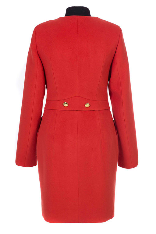 01-03817 Пальто женское демисезонное - El podio фото 2