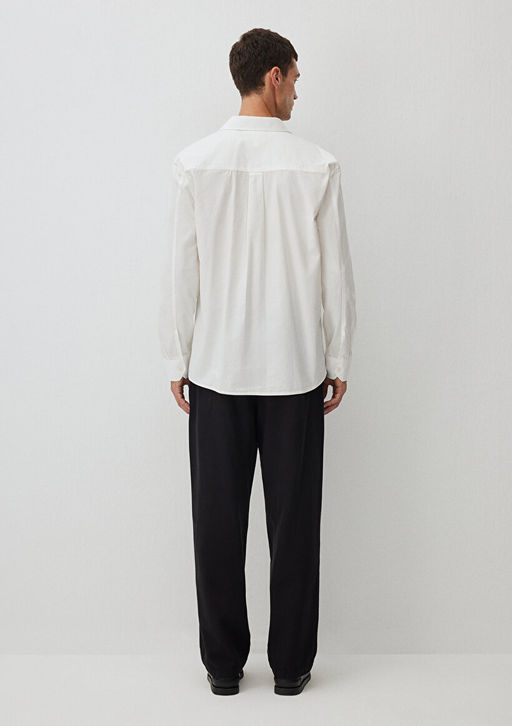 Beyaz Gomlek - Mavi фото 4