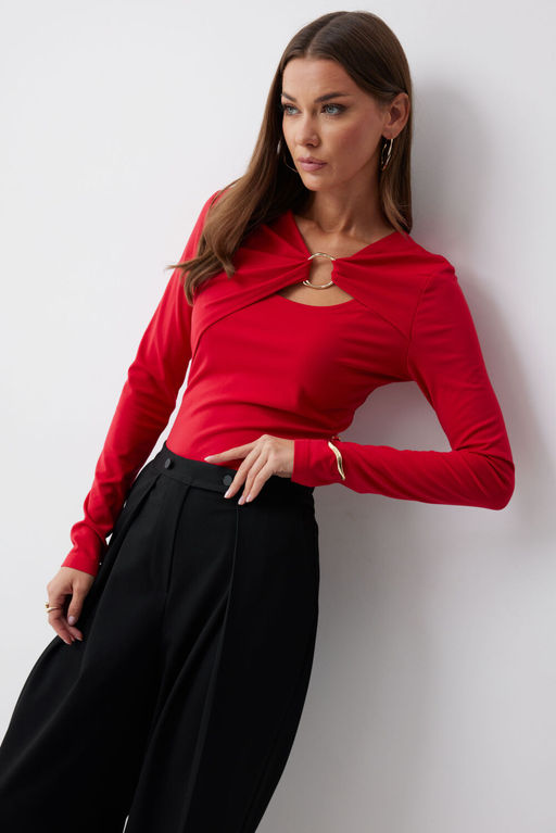 Джемпер LYUSHe 4232 красный