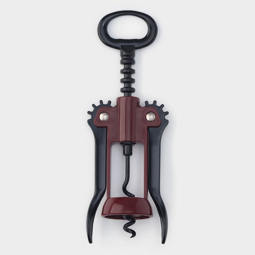 Штопор для вина Мастак, h=16.5 см, бордовый