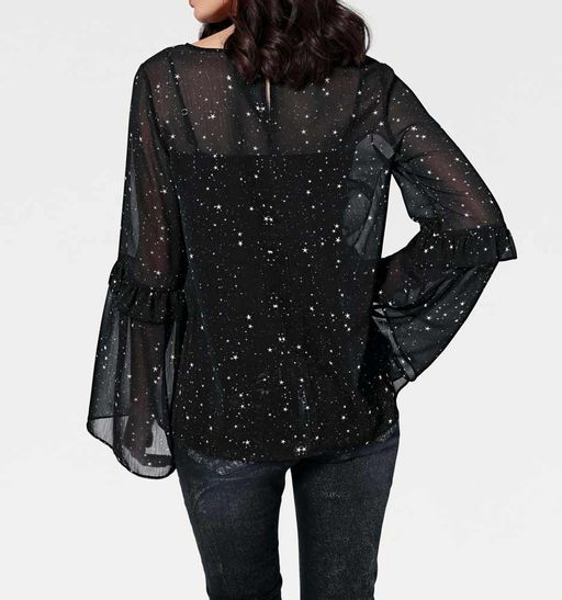 Блузка, черно-белая - Ashley brooke фото 4