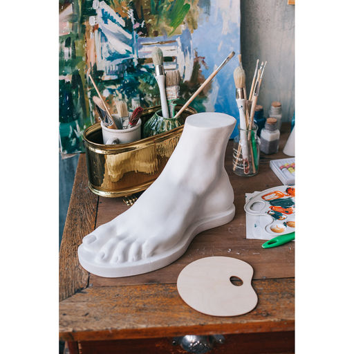 Палитра деревянная, овальная, № 1, 16 х 16 см, МИКС - Calligrata фото 3