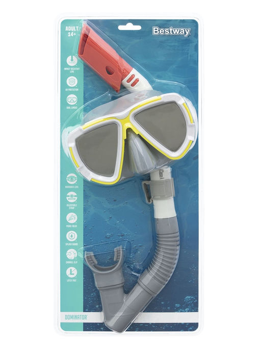 Набор для ныряния Bestway 24053, маска, трубка, МИКС
