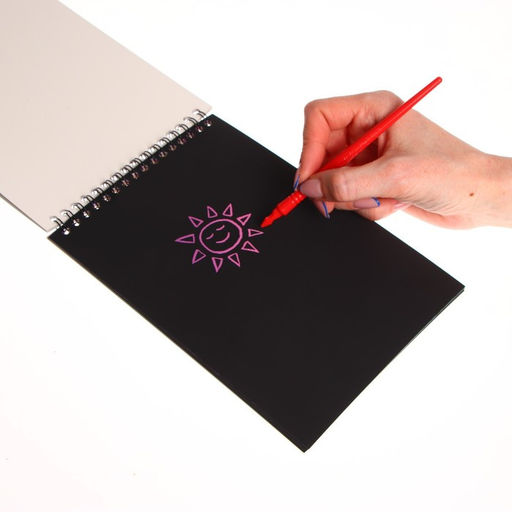 Цена за 2 шт. Блокнот-гравюра «Модная девочка», 10 листов, штихель