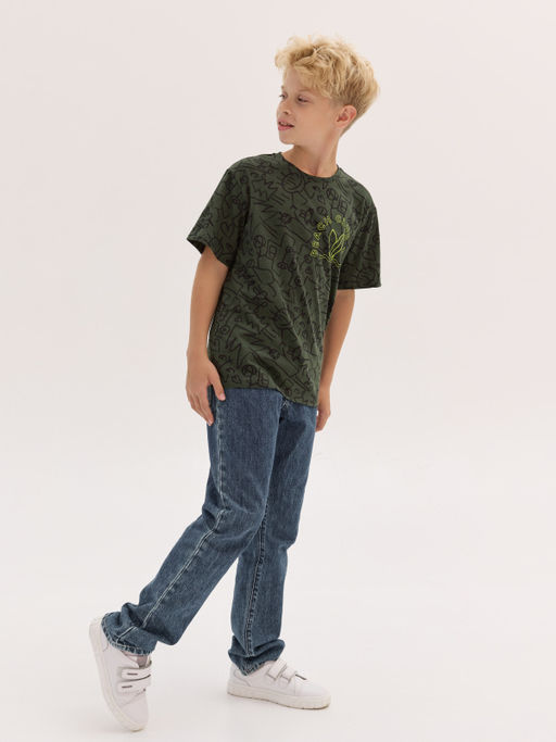 CHILLEASY 220012C-36 Футболка для мальчика, Хаки