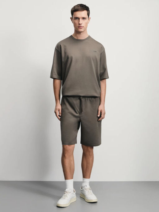 Шорты regular fit из 100% хлопка / Zarina  фото 2