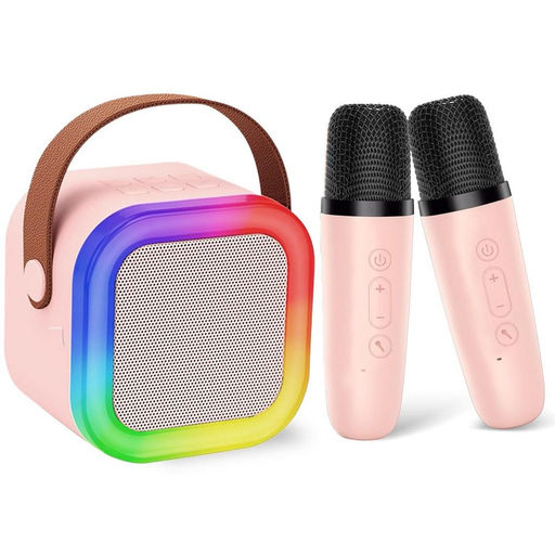 Колонка с микрофоном и подсветкой - Family фото 2