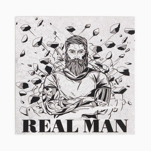 Набор подарочный «Этель» Real man, плед 75×100 см, носки 41-44 (27-29 см), 2 пары, термостакан