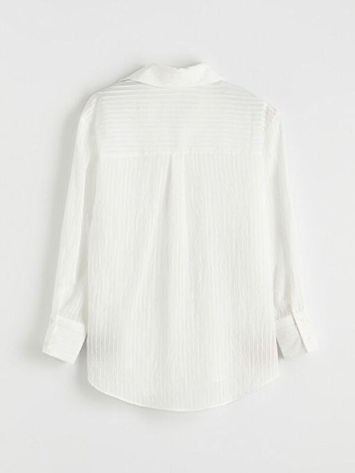 ?izgili Oversize Kad?n G?mlek