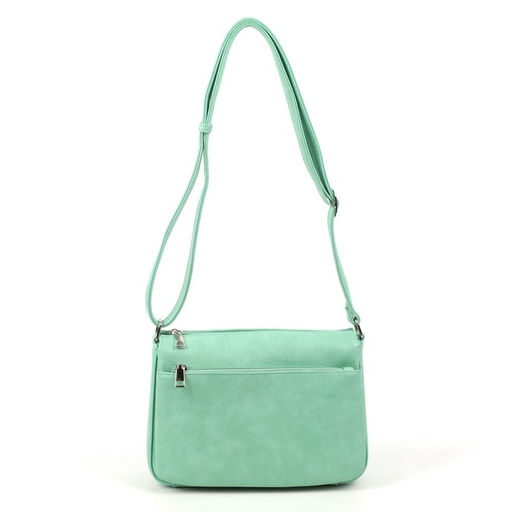 Женская сумка через плечо с пятью отделениями 87009 Бирюза - Cidirro фото 2