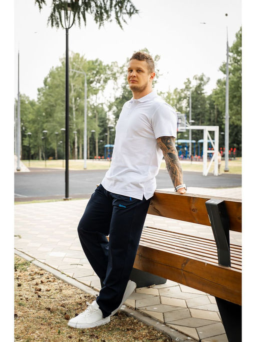 Спортивные брюки Футер 2-х нитка хлопок с лайкрой