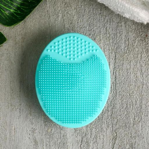 Щеточка для умывания I am mermaid, бирюзовый, 6,5 х 5 см - Art beauty фото 3