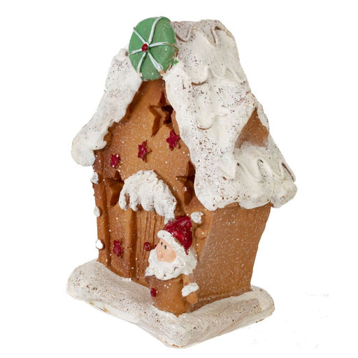 Фигурка декоративная с подсветкой "Домик"(LR44x2), L11 W6 H13 см