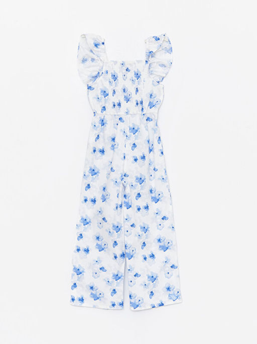 Kare Yaka ?i?ekli K?z ?ocuk Tulum - Waikiki фото 2