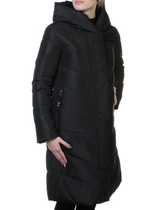 8033 BLACK Пальто пуховик зимнее Jarius (био-пух) - Fashion фото 2