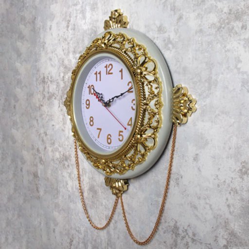 Часы 35 см / 3035W /уп 18/с цепочкой / 621850 - Галеонтрейд фото 3