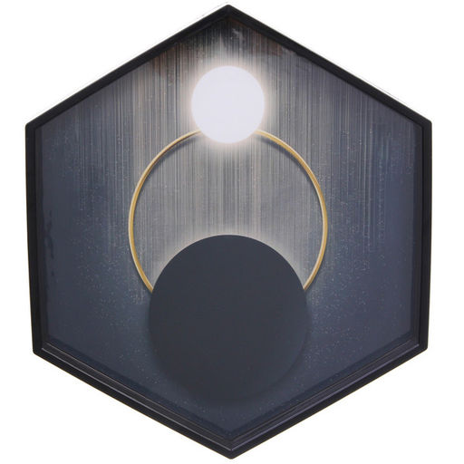 Часы настенные + пано 2шт "HOME STYLE" Незнакомка, черный корпус