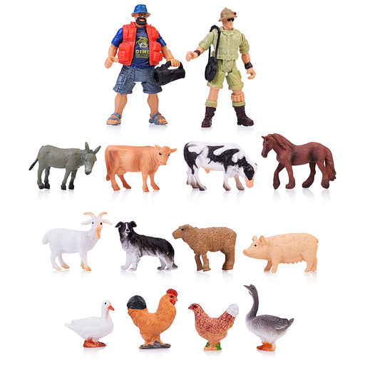 Набор животных "Домашние животные" в пакете
