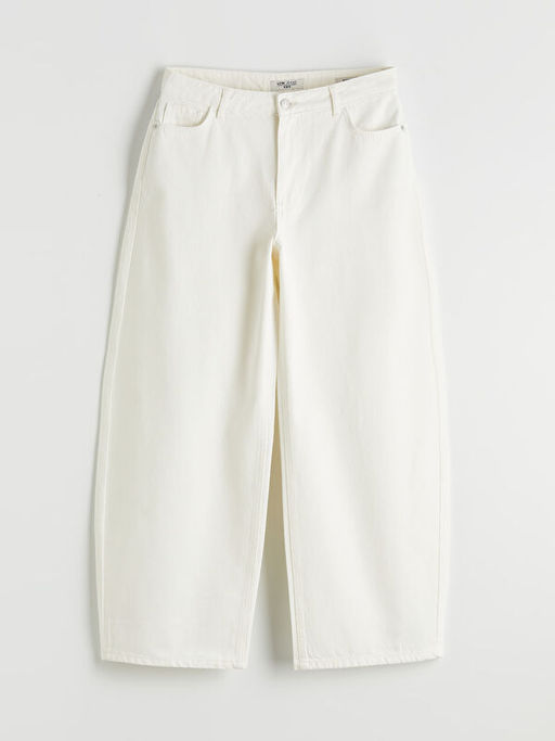 Barrel Fit Kad?n Jean Pantolon