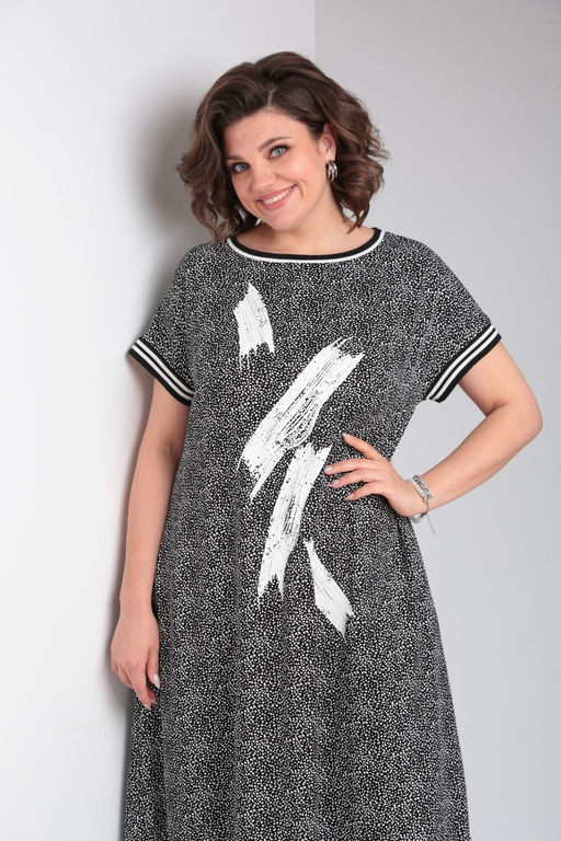 Платье INVITE 4083 черный дизайн - Mira fashion фото 215