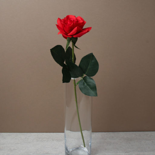 Цена за 1 шт. Цветок искусственный Роза 42 см / GR-007 /уп 60/720/силикон - Галеонтрейд фото 5