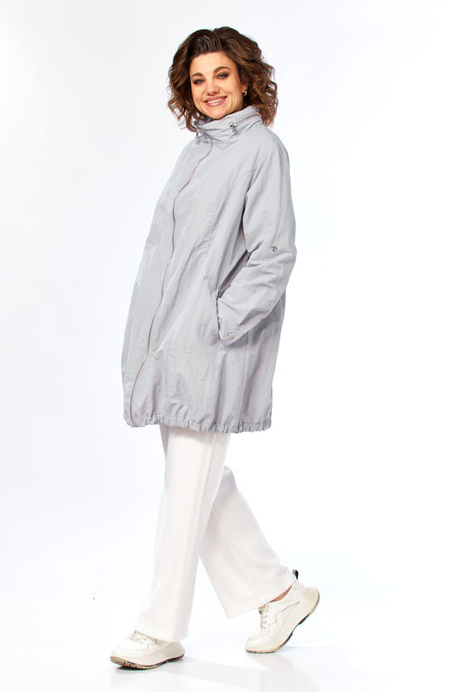 Парка Diamant 2140 серый  фото 7