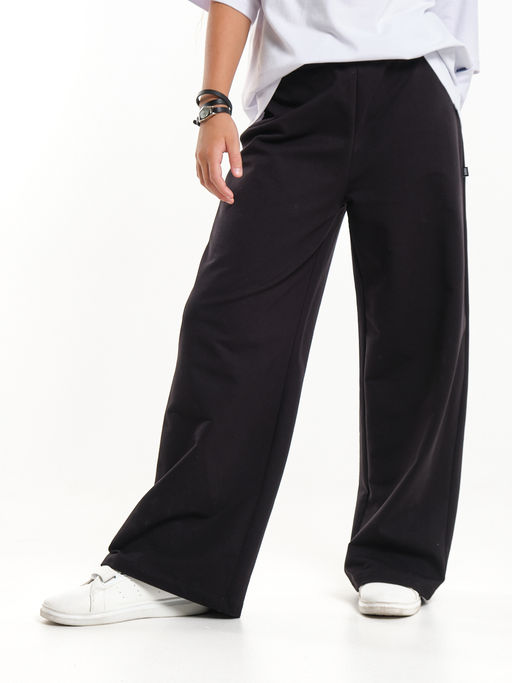 Брюки палаццо синие школьные штаны детская одежда девочке 22-7325 синий - Mini maxi фото 11