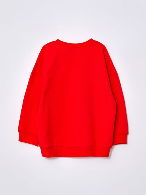 Bisiklet Yaka Uzun Kollu Pluto Bask?l? Erkek Bebek Sweatshirt - Waikiki фото 2