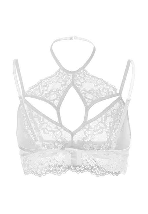 Бралетт удлиненный Erolanta Nelly, белый (42-44)  фото 7