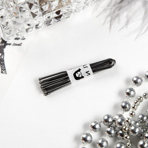 Цена за 50 шт. Шпильки для волос «Классик», набор 10 шт., 4.5 см, серебро