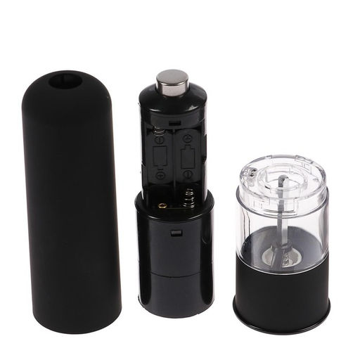 Мельница электрическая Luazon LET-001, пластик, от батареек, чёрная - Luazon home фото 5