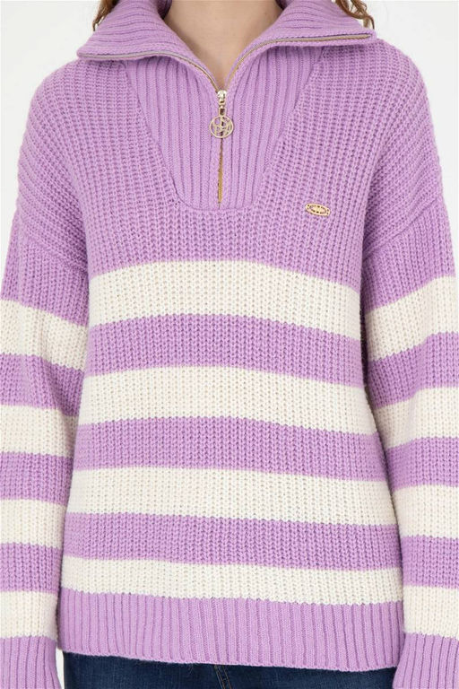 Женский сиреневый свитер - U.s. polo assn фото 6