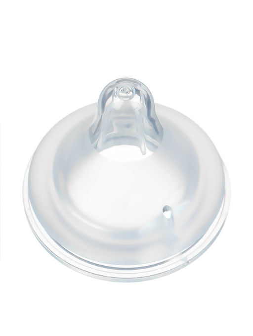 Цена за 2 шт. Соска на бутылочку, антиколиковая, 6+ (Х), Mum Effect, широкое горло