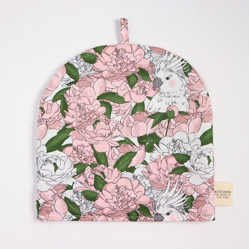 Грелка Этель Попугай 28х28 см, 80% хл, 20% пэ, сатин 110 г/м2  фото 2