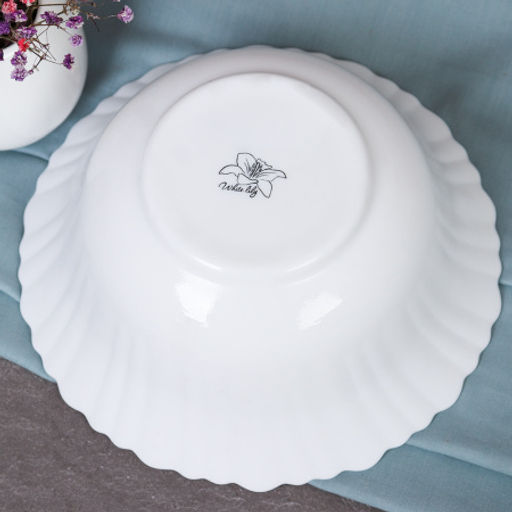 Салатник 550 мл 155 мм тарелка глубокая / LHKW60 (18142) /уп 6/48/ YF Лаванда - Галеонтрейд фото 4