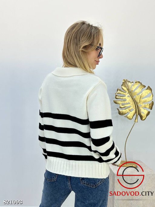 Свитер женский в полоску - Bruno фото 4