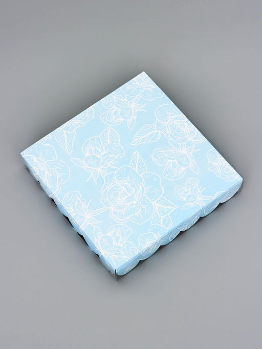 Цена за 5 шт. Коробка для печенья, 8 марта, 18?18?3 см