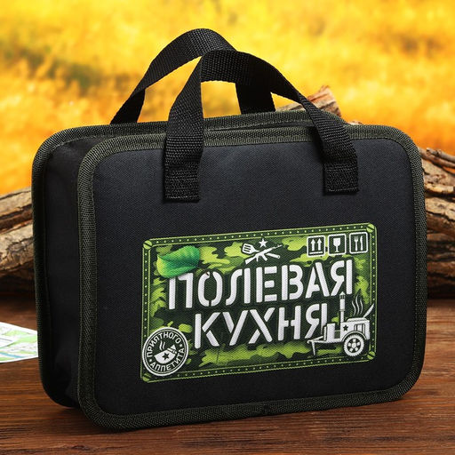 Подарочный набор для пикника Полевая кухня: 10 предметов