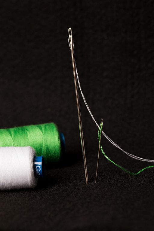 Иглы для шитья ручные Gamma NIR-03 № 3 швейные в конверте 10 шт