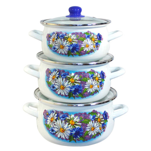 Ромашки Набор 3-х предметный 2201 /INTEROS/