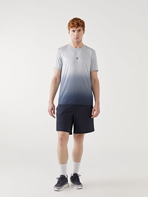 Bisiklet Yaka K?sa Kollu Erkek Spor Ti??rt