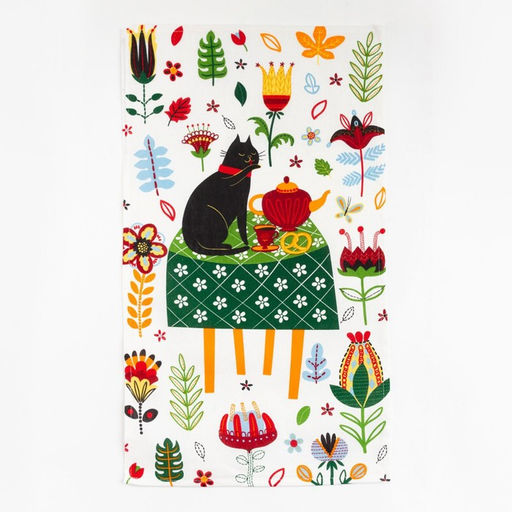 Набор кухонных полотенец Доляна Тебе, 35х60см-4шт, 100% хлопок  фото 6