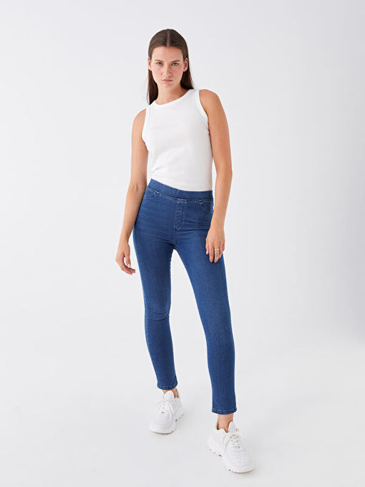 Slim Fit Kad?n Jean Pantolon