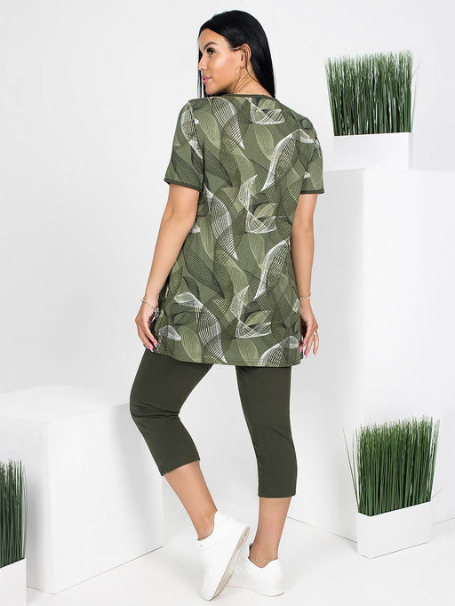 Костюм Марго (зеленый/зеленый)