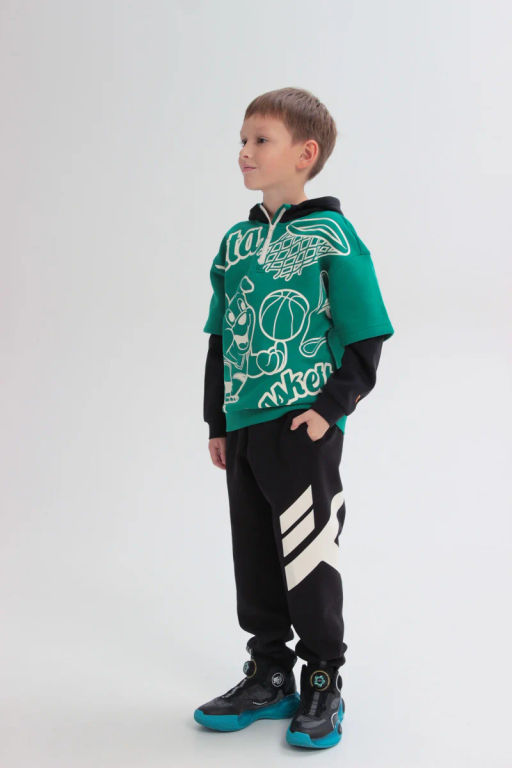 Худи Зеленый - Anta sport фото 6