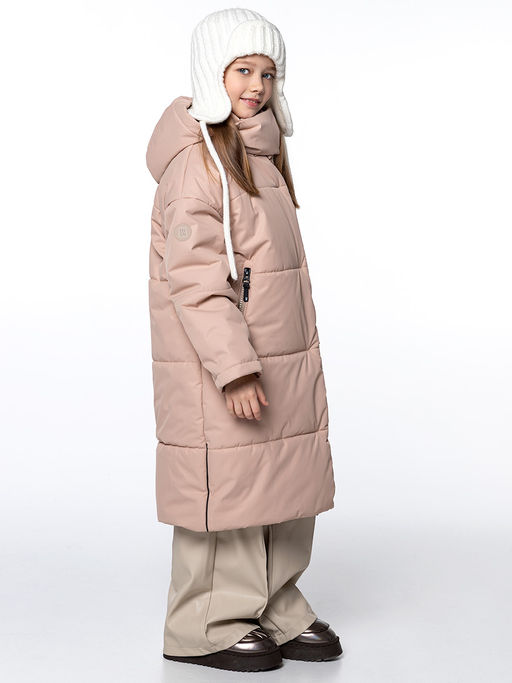 ПАЛЬТО 6з3224 черный/беж - Nikastyle фото 9